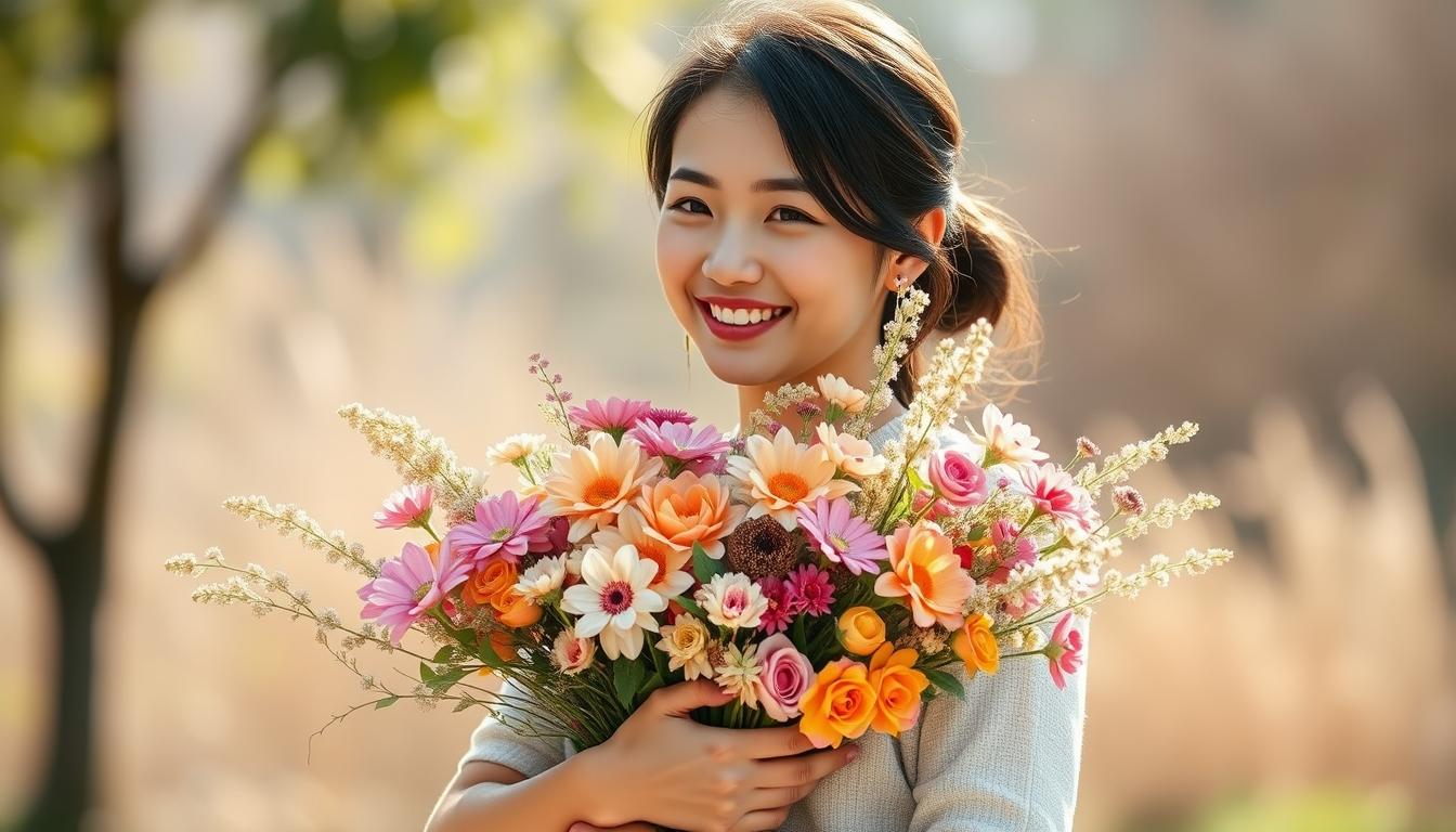 Seasonal flower arrangements